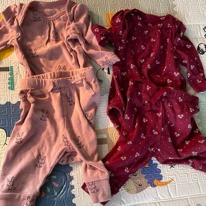 Gap baby set, 0-3, gently used